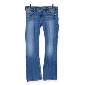 Silver Jeans Women’s Jeans Dawson Bootcut Low Rise Y2K Medium Wash Size 32 x 32